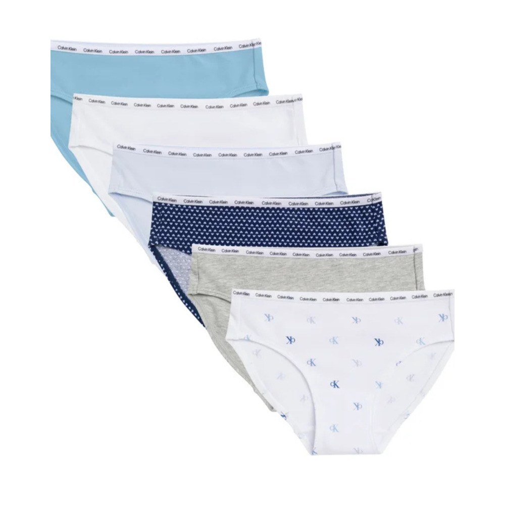Calvin Klein Girls' Bikini Underwear 7-Pack‎ (Size L) - NIB
